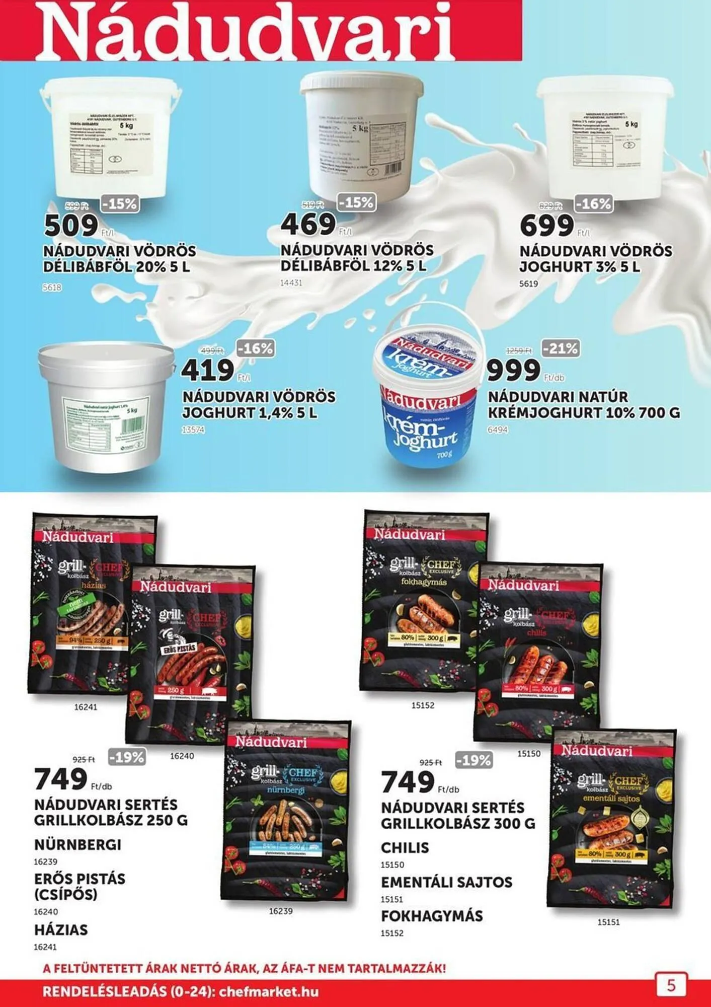 Katalógus Chef Market akciós újság augusztus 1.-tól augusztus 31.-ig 2025. - Oldal 5