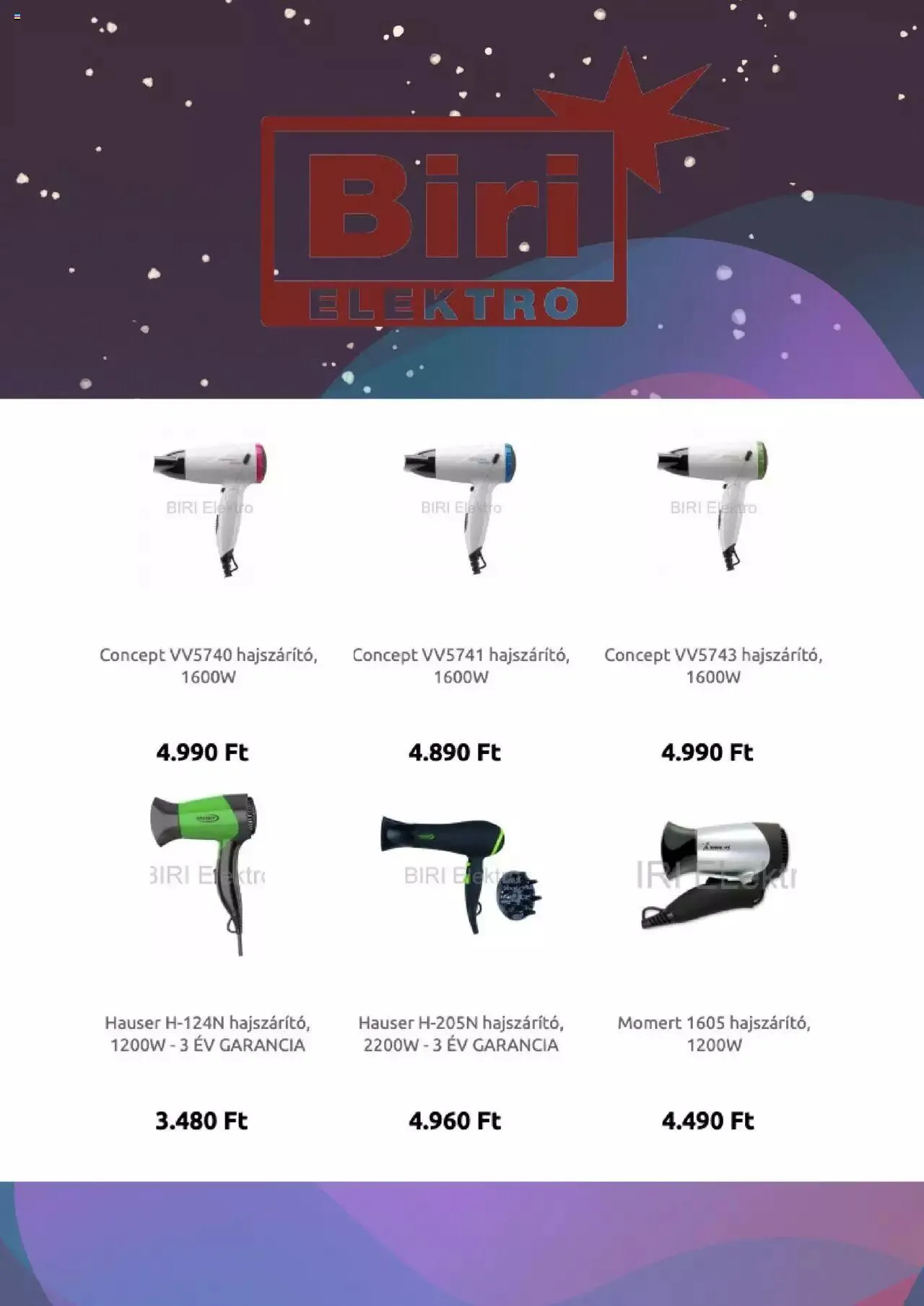 Katalógus Biri Elektro - Akciós újság december 6.-tól december 31.-ig 2023. - Oldal 5