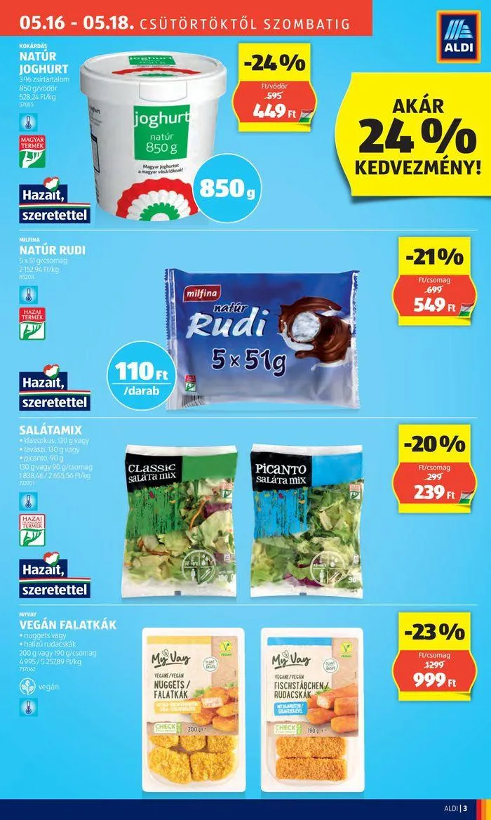 Katalógus Nyitás: Hajdúnánás, Kossuth utca 21. május 16.-tól május 20.-ig 2024. - Oldal 3