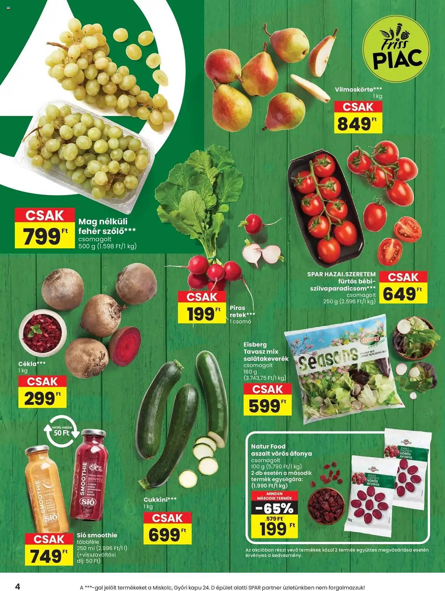 Katalógus Spar akciós újság március 27.-tól április 2.-ig 2025. - Oldal 4