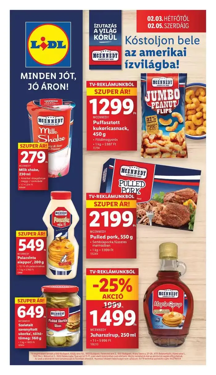 Katalógus Akciós újság – 05. hét január 30.-tól február 5.-ig 2025. - Oldal 54