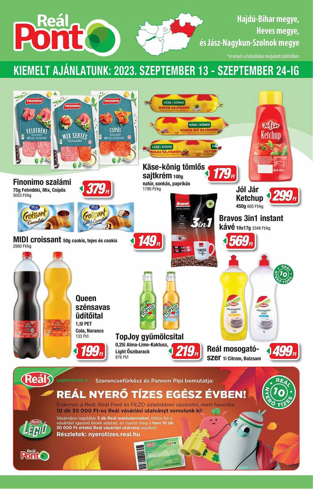 Katalógus Real akciós újság szeptember 13.-tól szeptember 24.-ig 2023. - Oldal 1