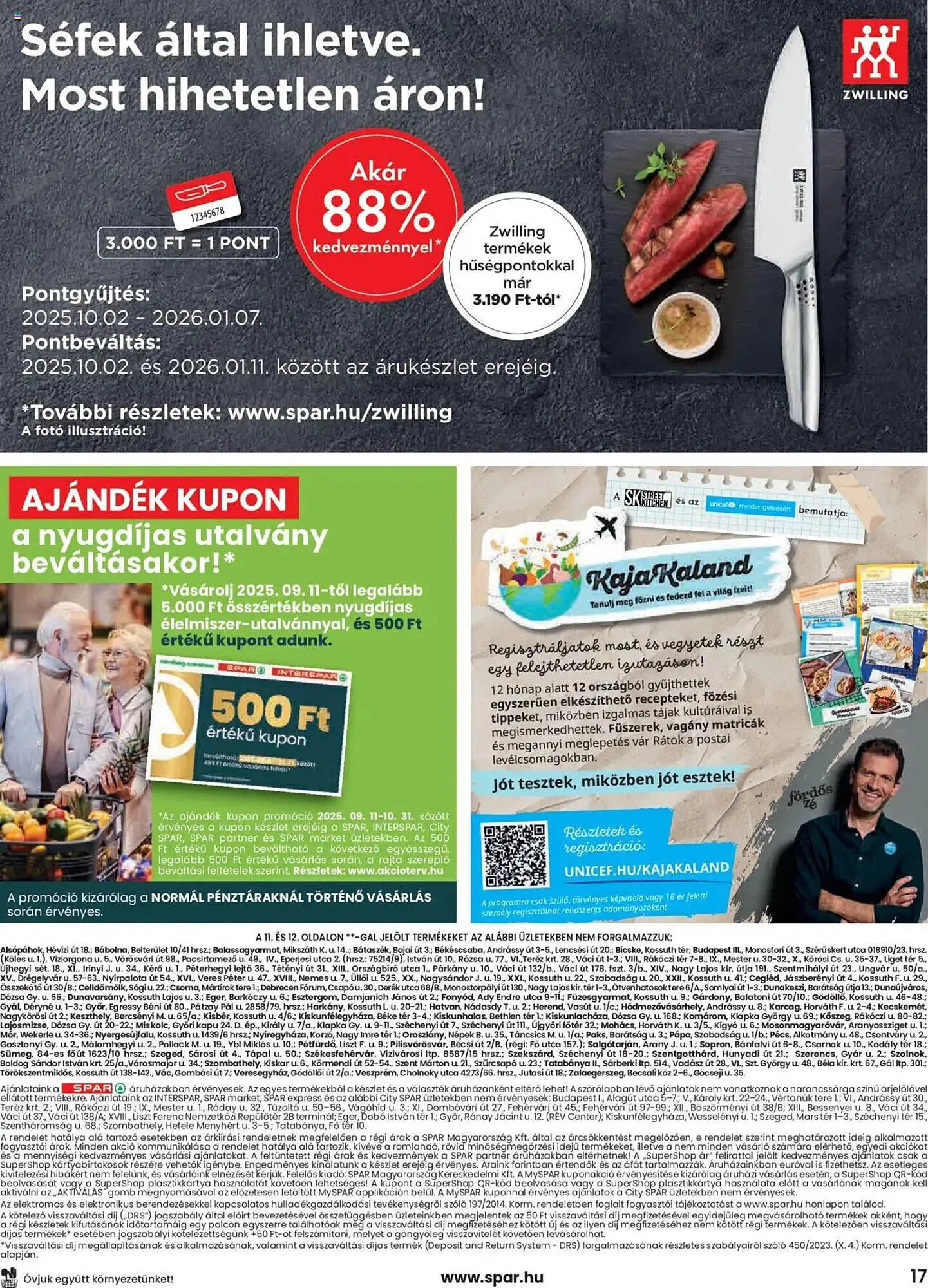 Katalógus Spar akciós újság október 2.-tól október 8.-ig 2025. - Oldal 17