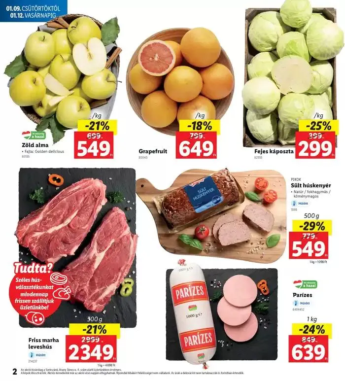 Katalógus Érvényes 01.09-től január 9.-tól január 12.-ig 2025. - Oldal 2