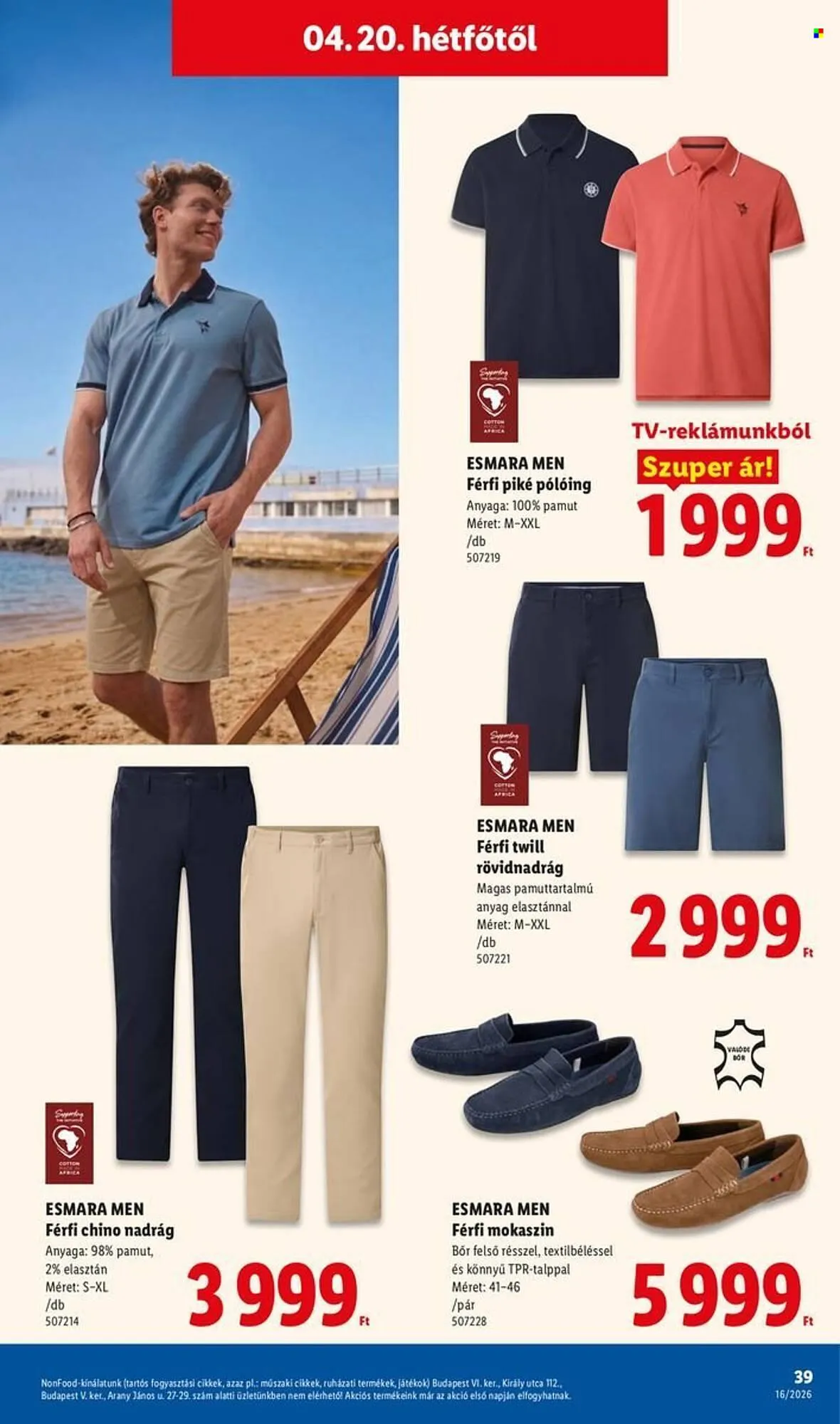 Katalógus Lidl akciós újság április 16.-tól április 22.-ig 2026. - Oldal 39