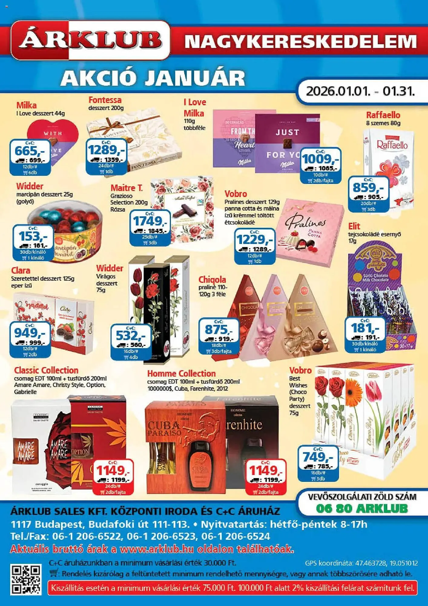 Katalógus ÁRKLUB akciós újság január 1.-tól január 31.-ig 2026. - Oldal 1
