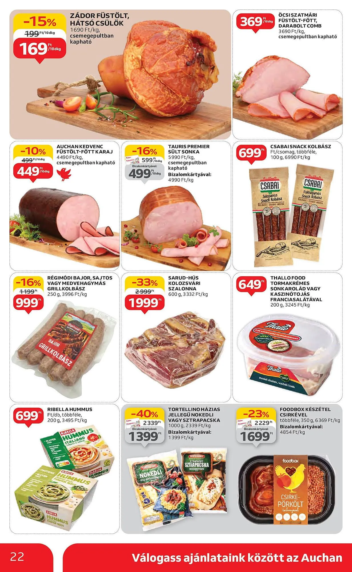 Katalógus Auchan akciós újság május 8.-tól május 14.-ig 2025. - Oldal 22