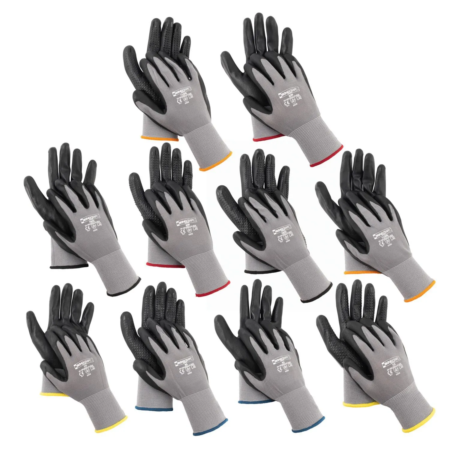 KING CRAFT FASHION Munkáskesztyű