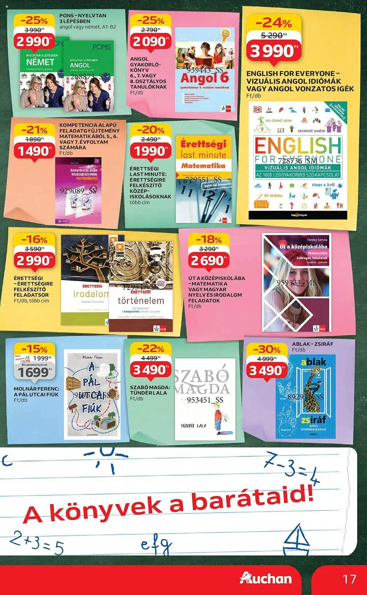 Katalógus Auchan akciós újság július 24.-tól augusztus 6.-ig 2025. - Oldal 17