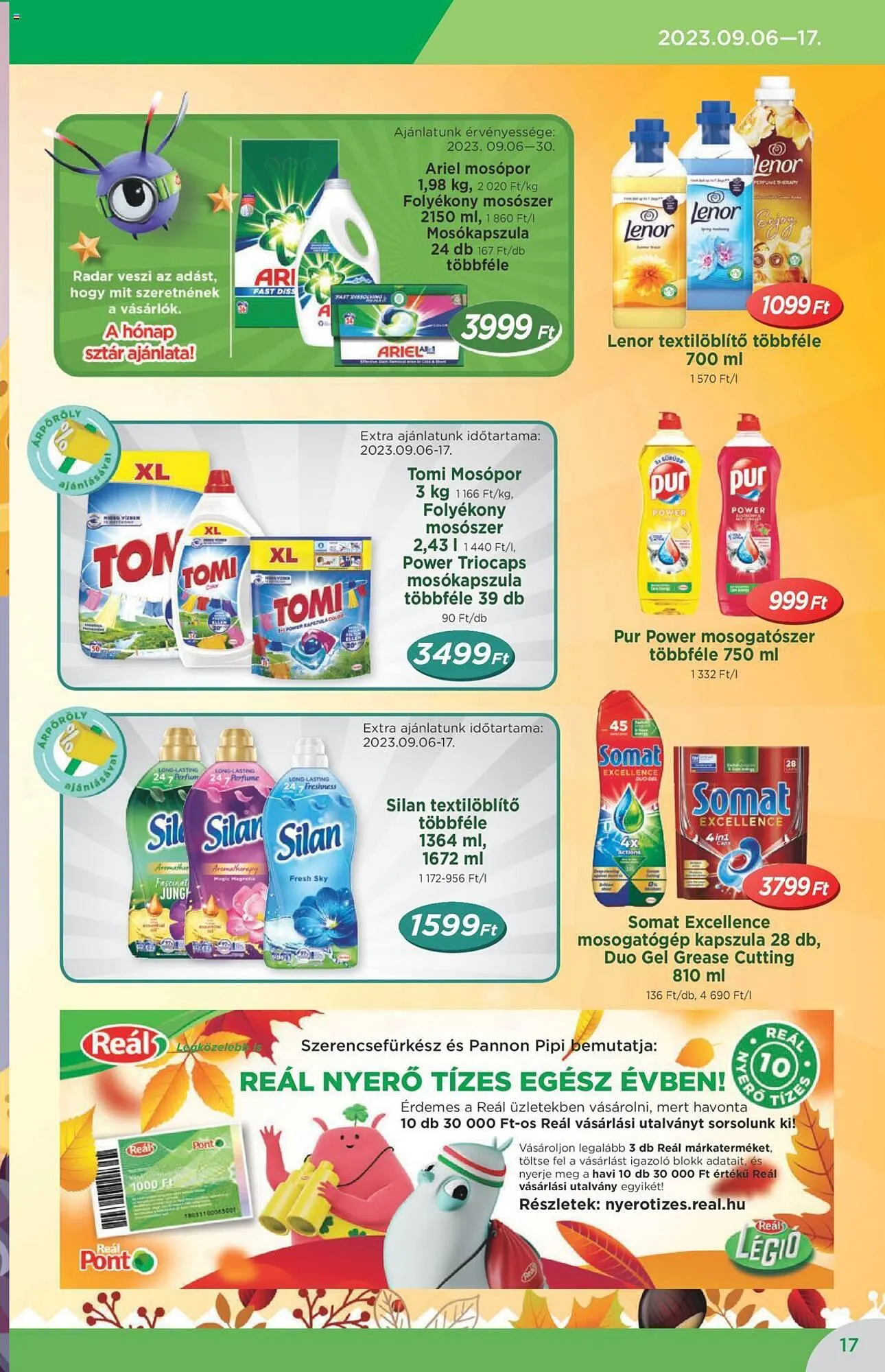 Katalógus Real akciós újság szeptember 6.-tól szeptember 17.-ig 2023. - Oldal 17