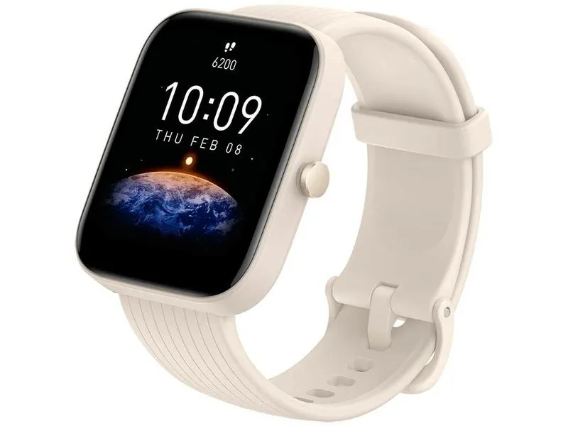 Amazfit Bip 3 Pro Smart watch, Krém