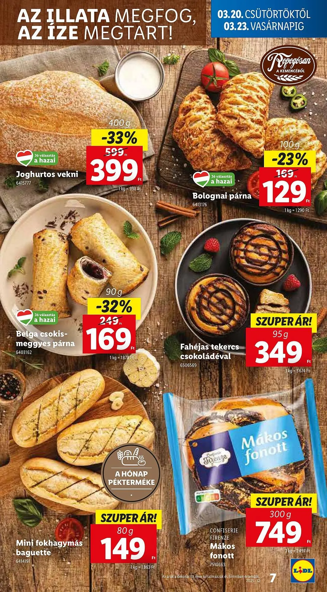 Katalógus Lidl akciós újság március 20.-tól március 26.-ig 2025. - Oldal 7