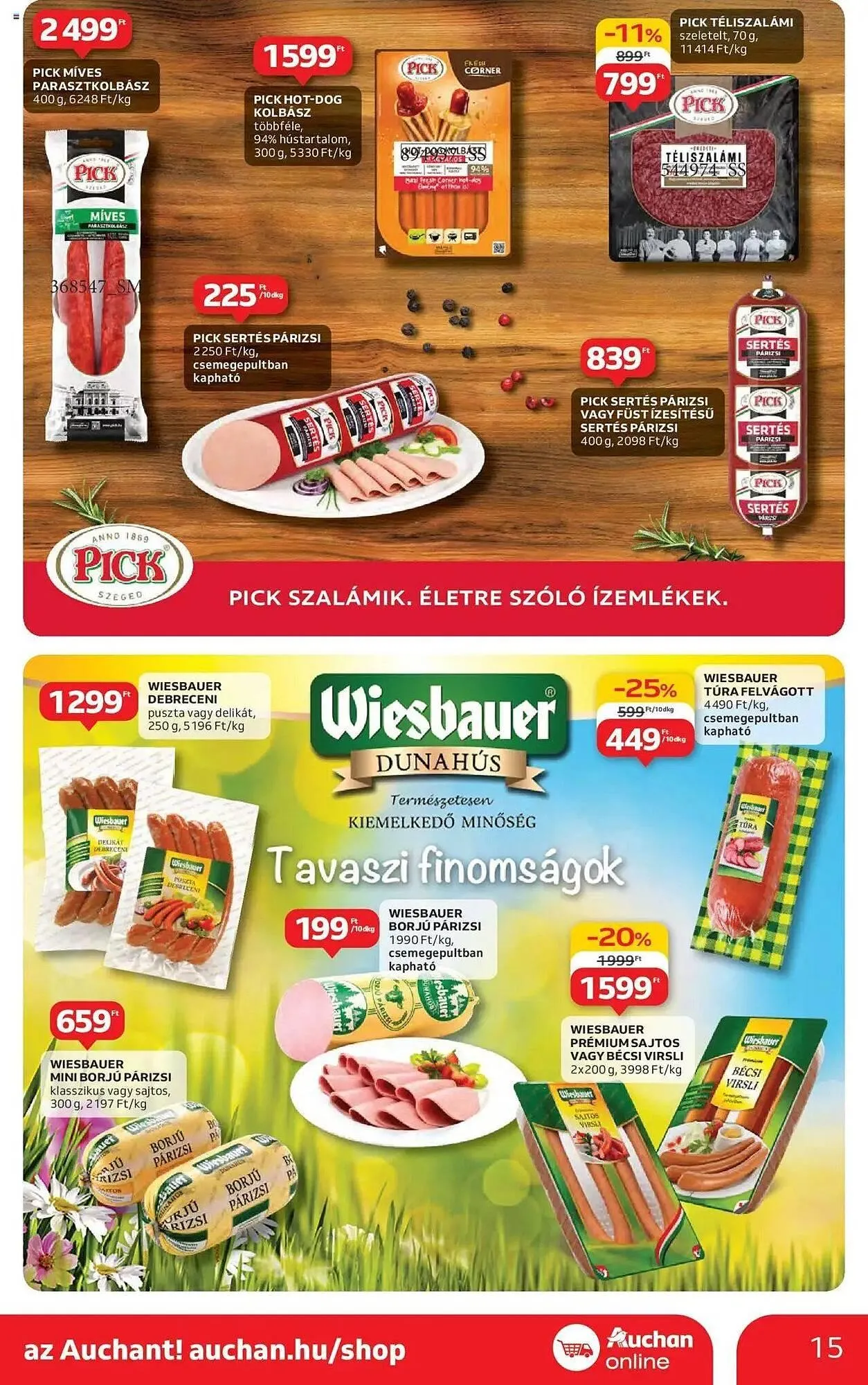 Katalógus Auchan akciós újság április 3.-tól április 9.-ig 2025. - Oldal 15