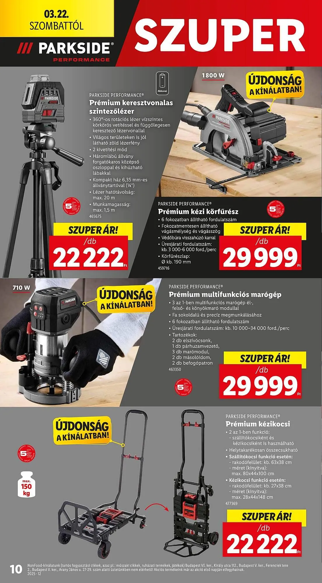 Katalógus Lidl akciós újság március 20.-tól március 26.-ig 2025. - Oldal 10