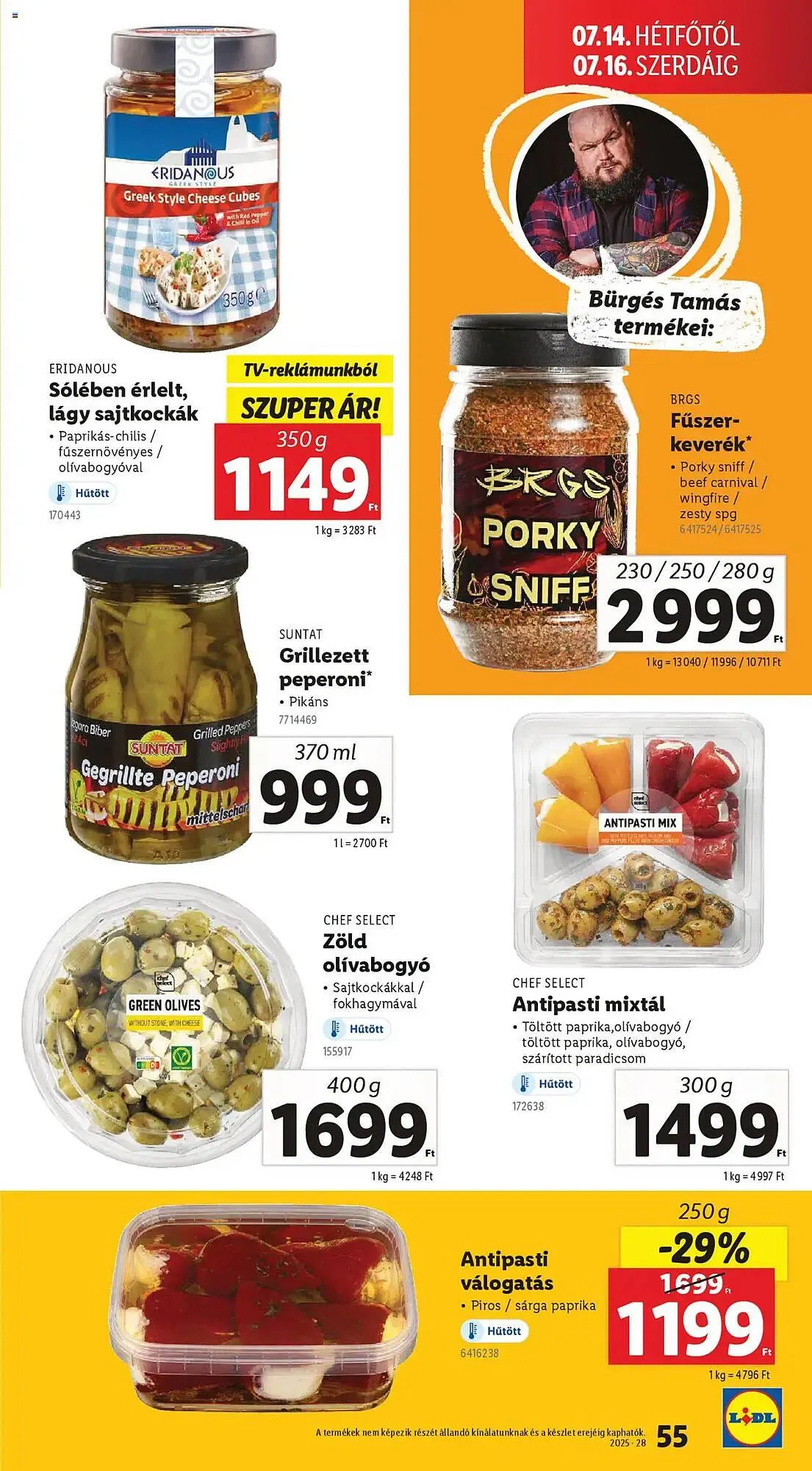 Katalógus Lidl akciós újság július 10.-tól július 16.-ig 2025. - Oldal 55