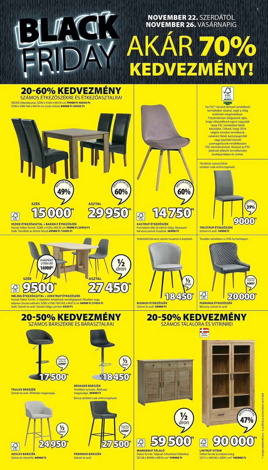 Katalógus JYSK akciós újság november 22.-tól november 26.-ig 2023. - Oldal 3