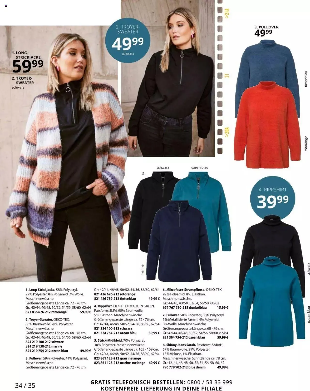 Katalógus Ulla Popken Akciós újság október 1.-tól október 31.-ig 2023. - Oldal 34