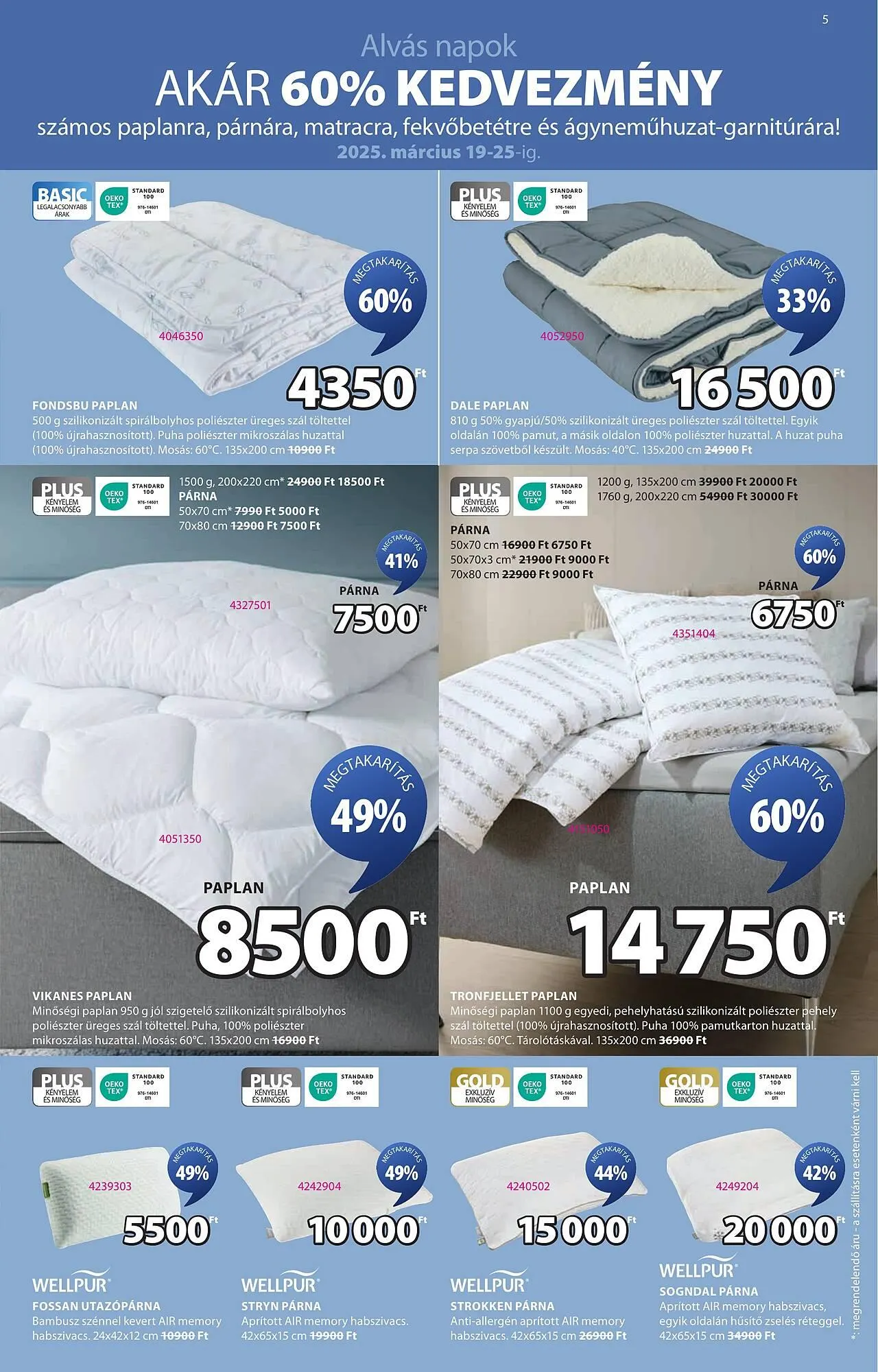 Katalógus JYSK akciós újság március 19.-tól április 8.-ig 2025. - Oldal 5