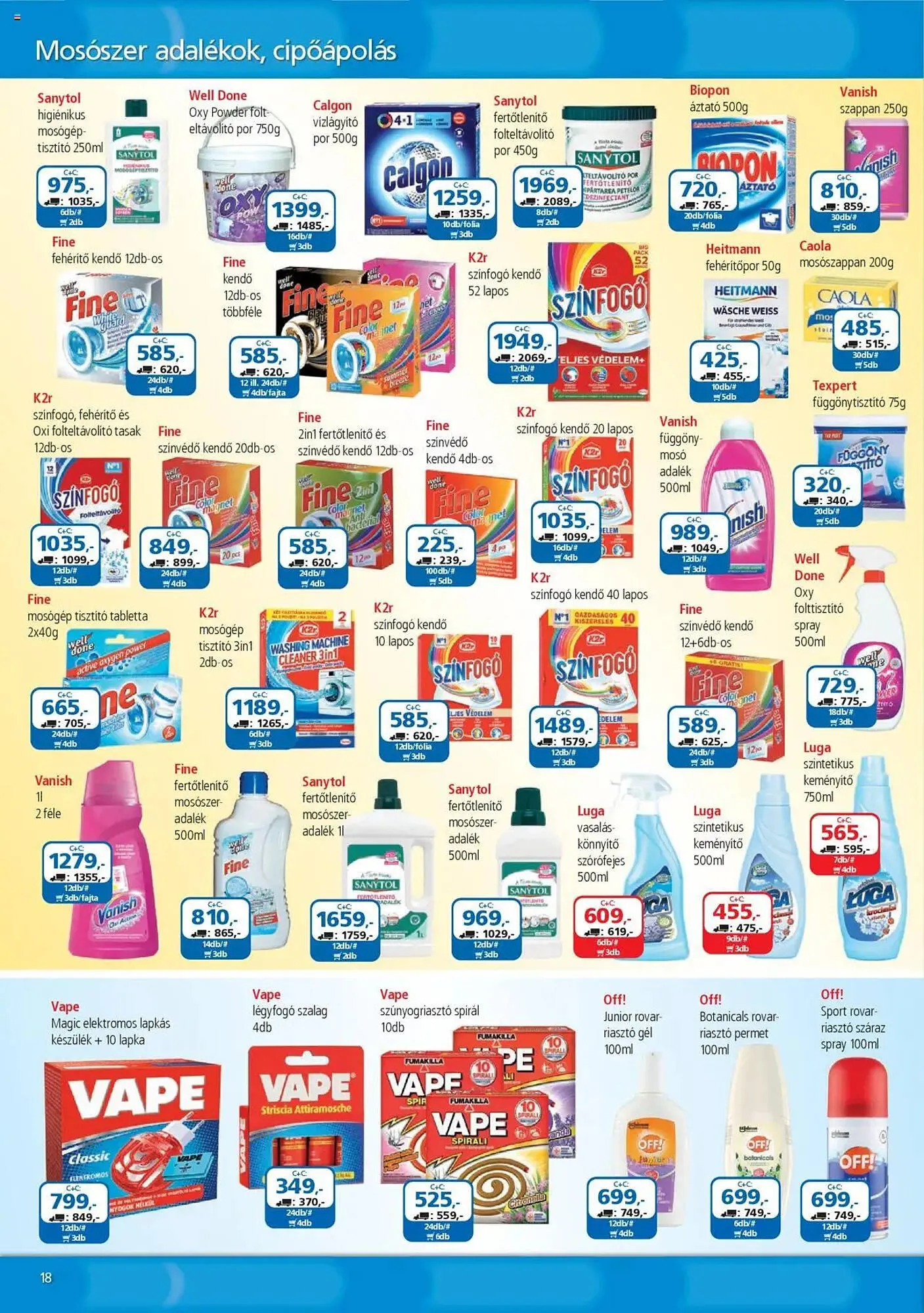Katalógus ÁRKLUB akciós újság augusztus 1.-tól augusztus 31.-ig 2025. - Oldal 18