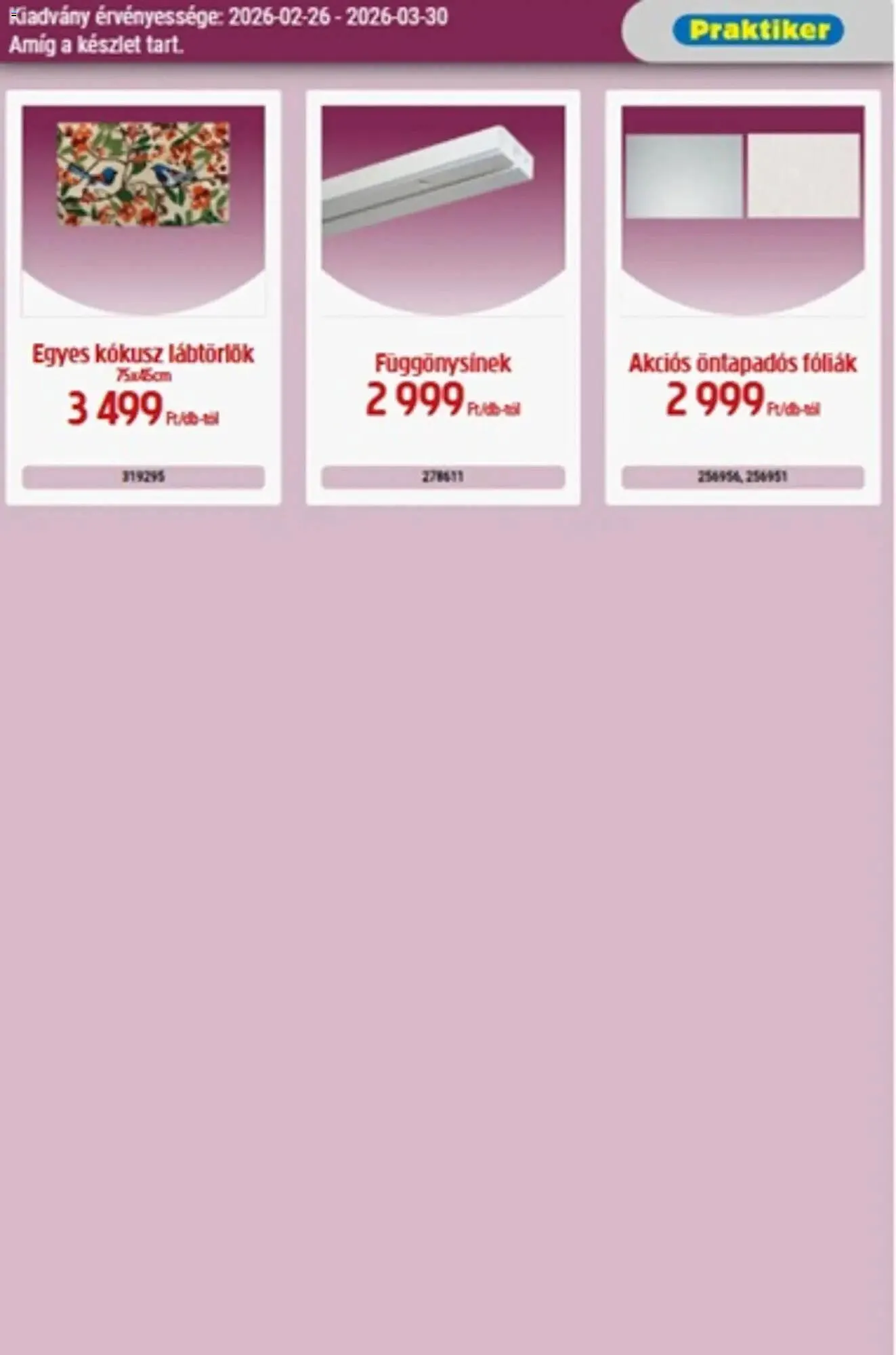 Katalógus Praktiker akciós újság február 26.-tól március 30.-ig 2026. - Oldal 35