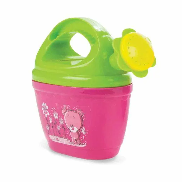 Locsolókanna - zöld-pink