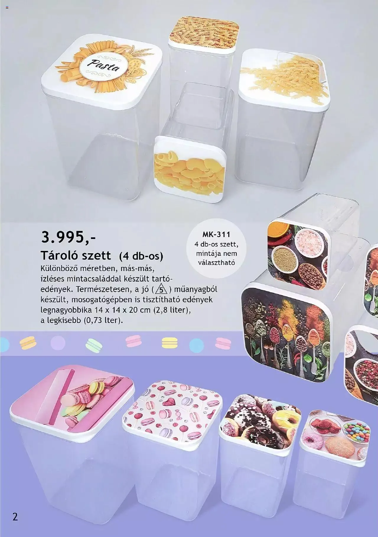 Katalógus Betly - Makaron július 31.-tól december 31.-ig 2023. - Oldal 2