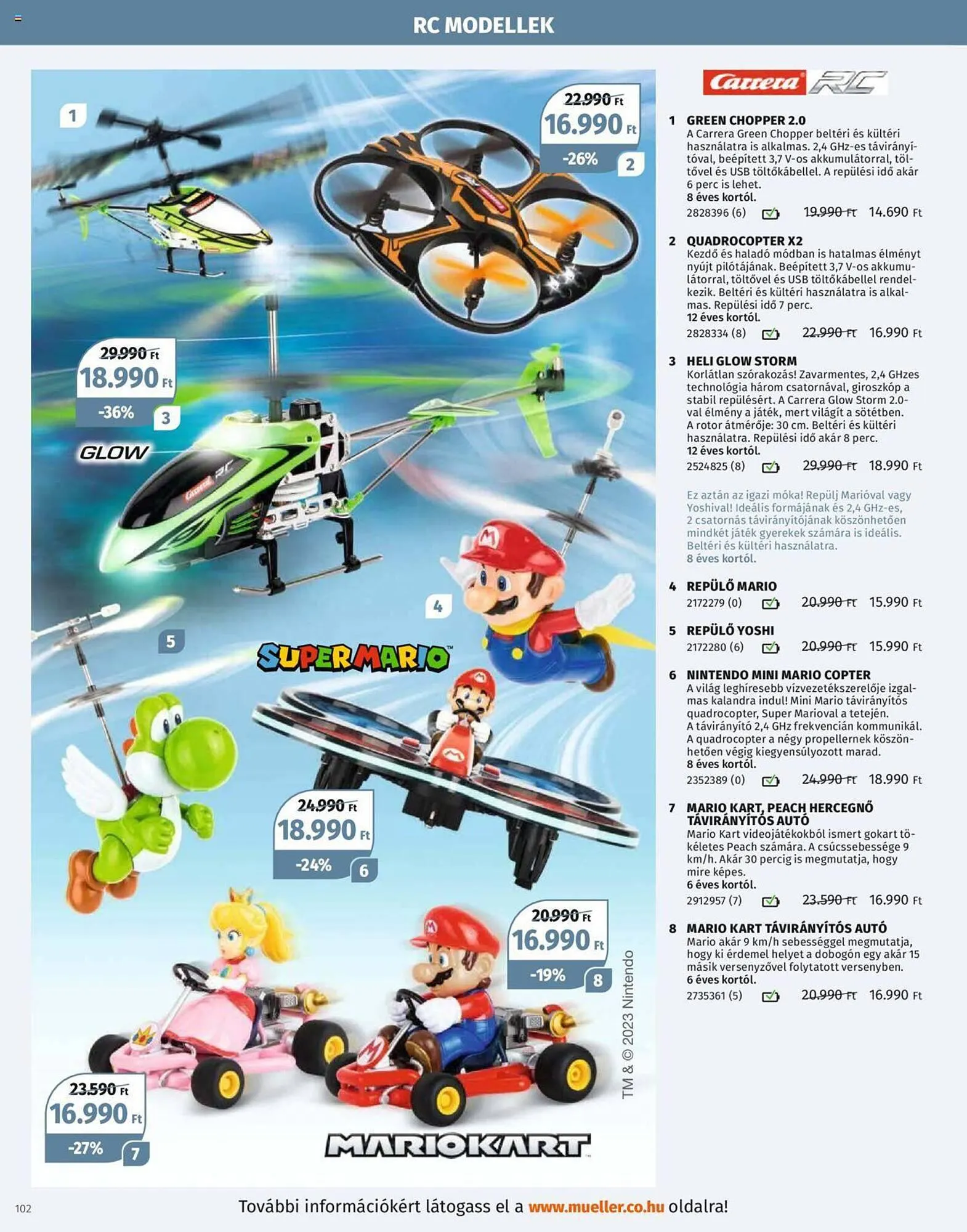Katalógus Müller akciós újság október 30.-tól december 31.-ig 2023. - Oldal 102