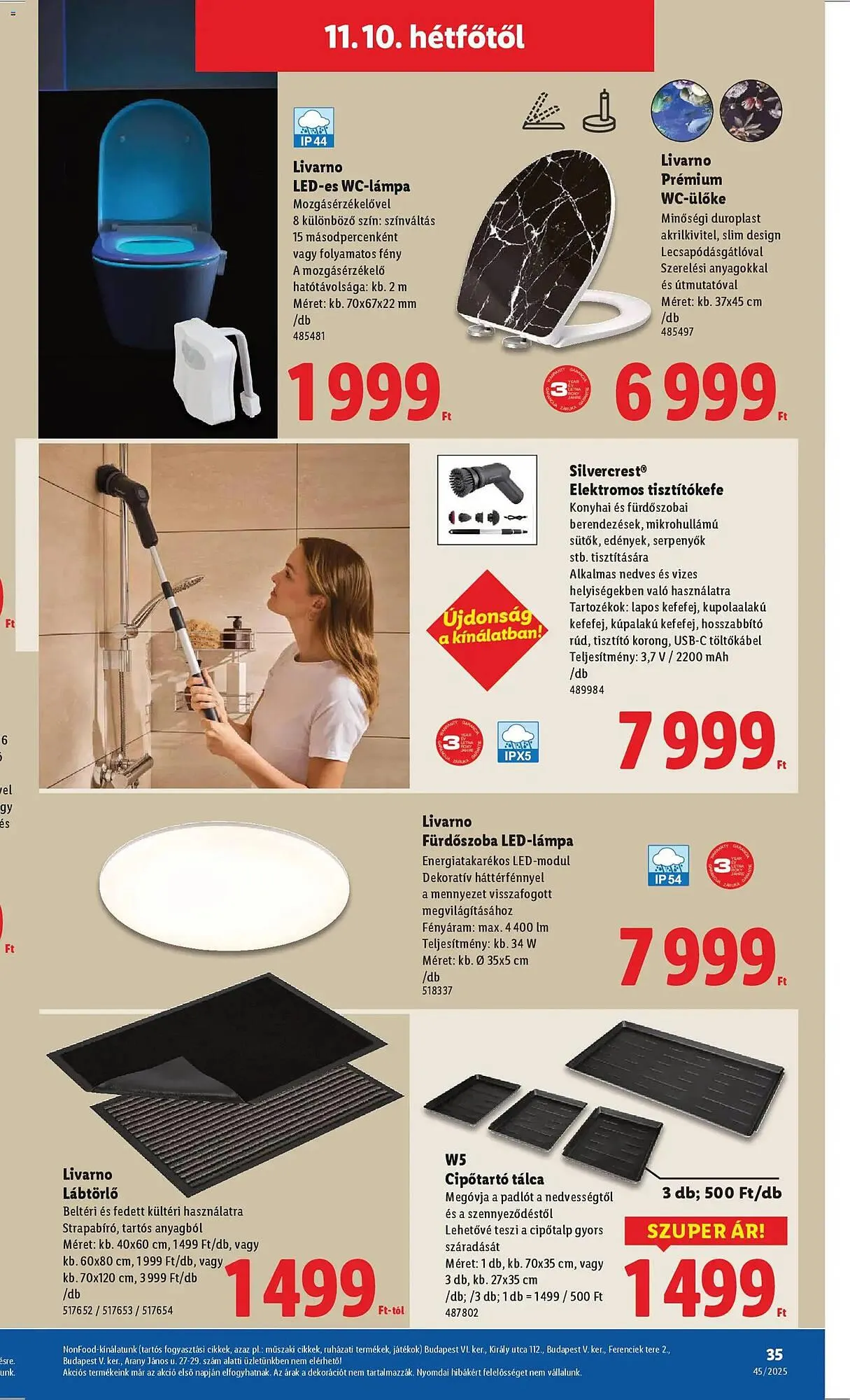 Katalógus Lidl akciós újság november 6.-tól november 12.-ig 2025. - Oldal 35