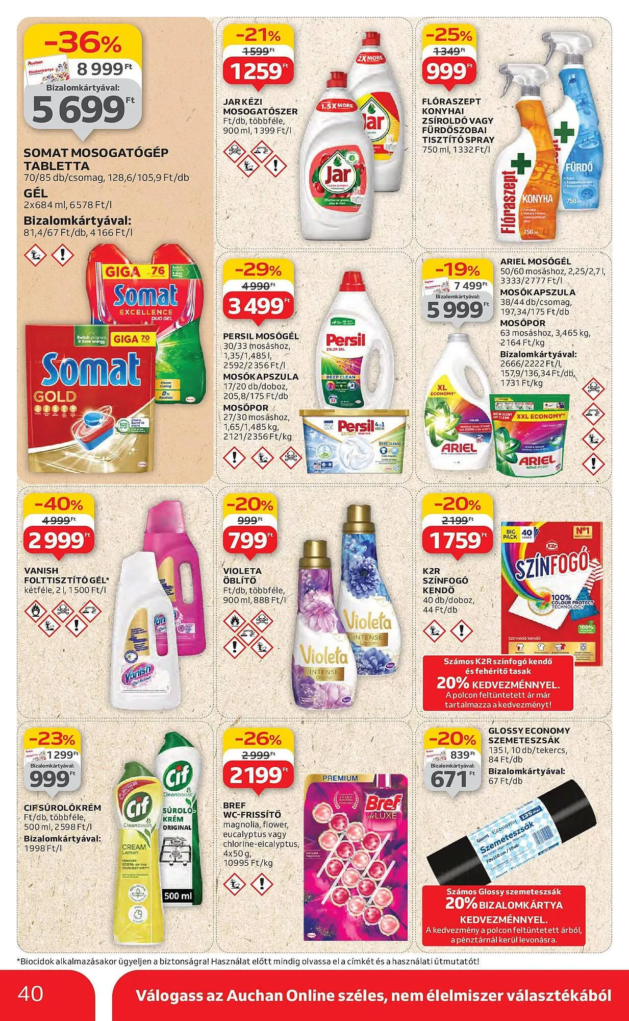 Katalógus Auchan akciós újság július 3.-tól július 9.-ig 2025. - Oldal 40