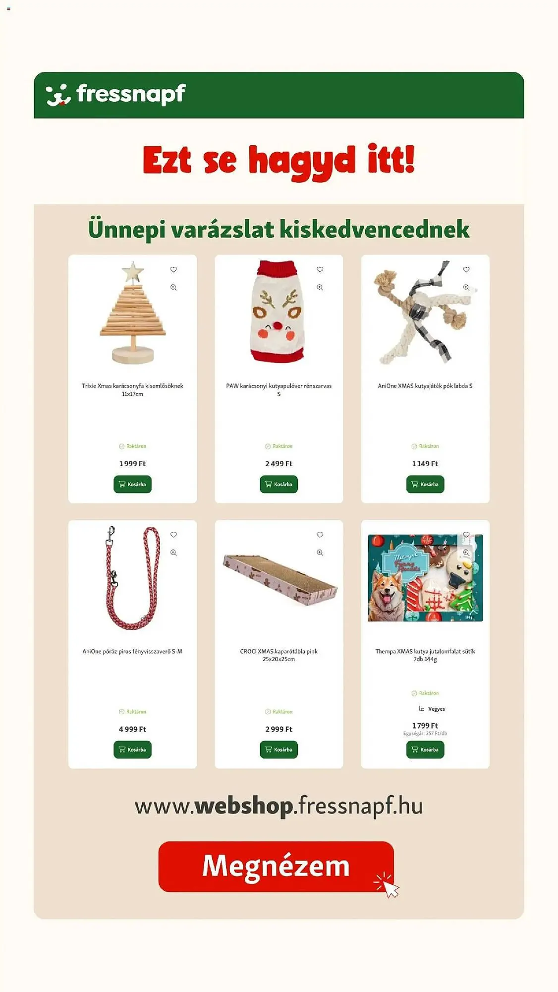 Katalógus Fressnapf akciós újság november 6.-tól november 12.-ig 2025. - Oldal 17