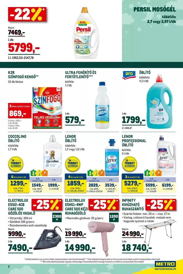 Katalógus Fehér Hetek katalógus december 1.-tól január 31.-ig 2025. - Oldal 7