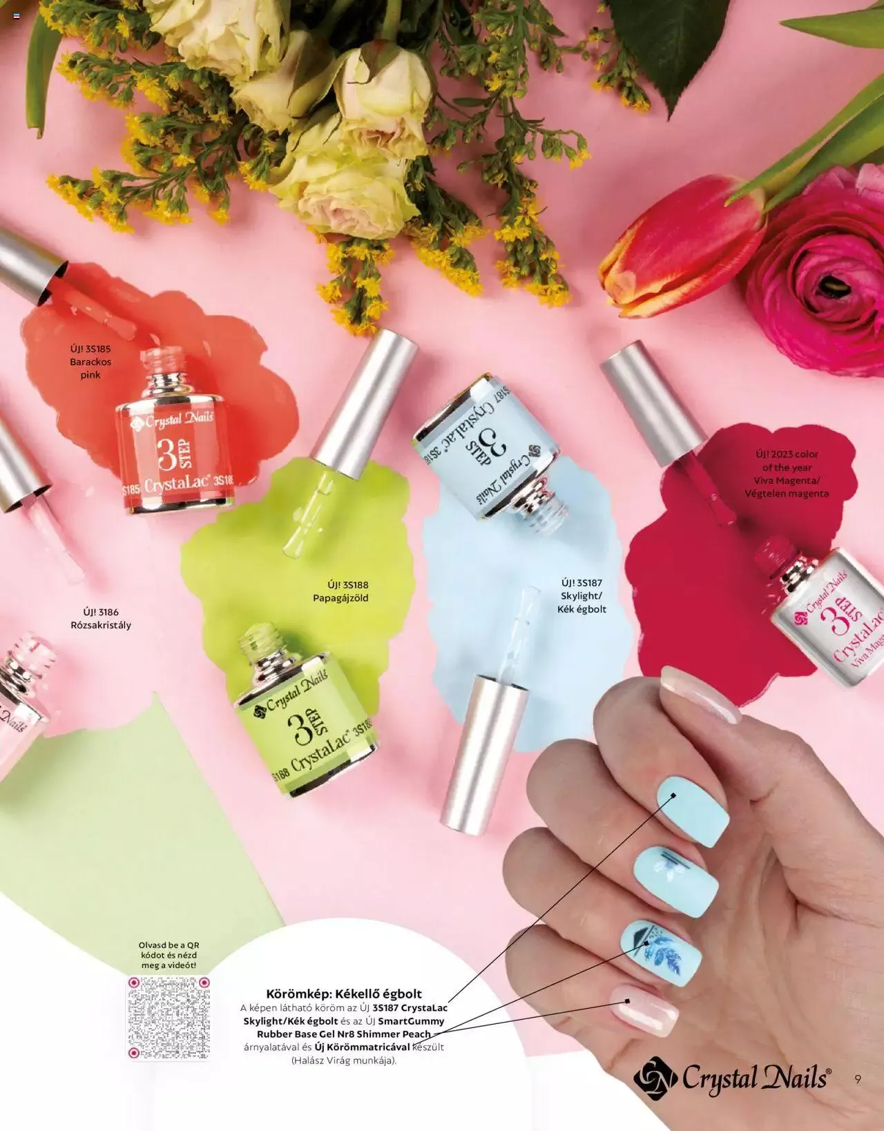 Katalógus Crystal Nails - Tavasz/Nyár katalógus 2023 március 6.-tól december 31.-ig 2023. - Oldal 9