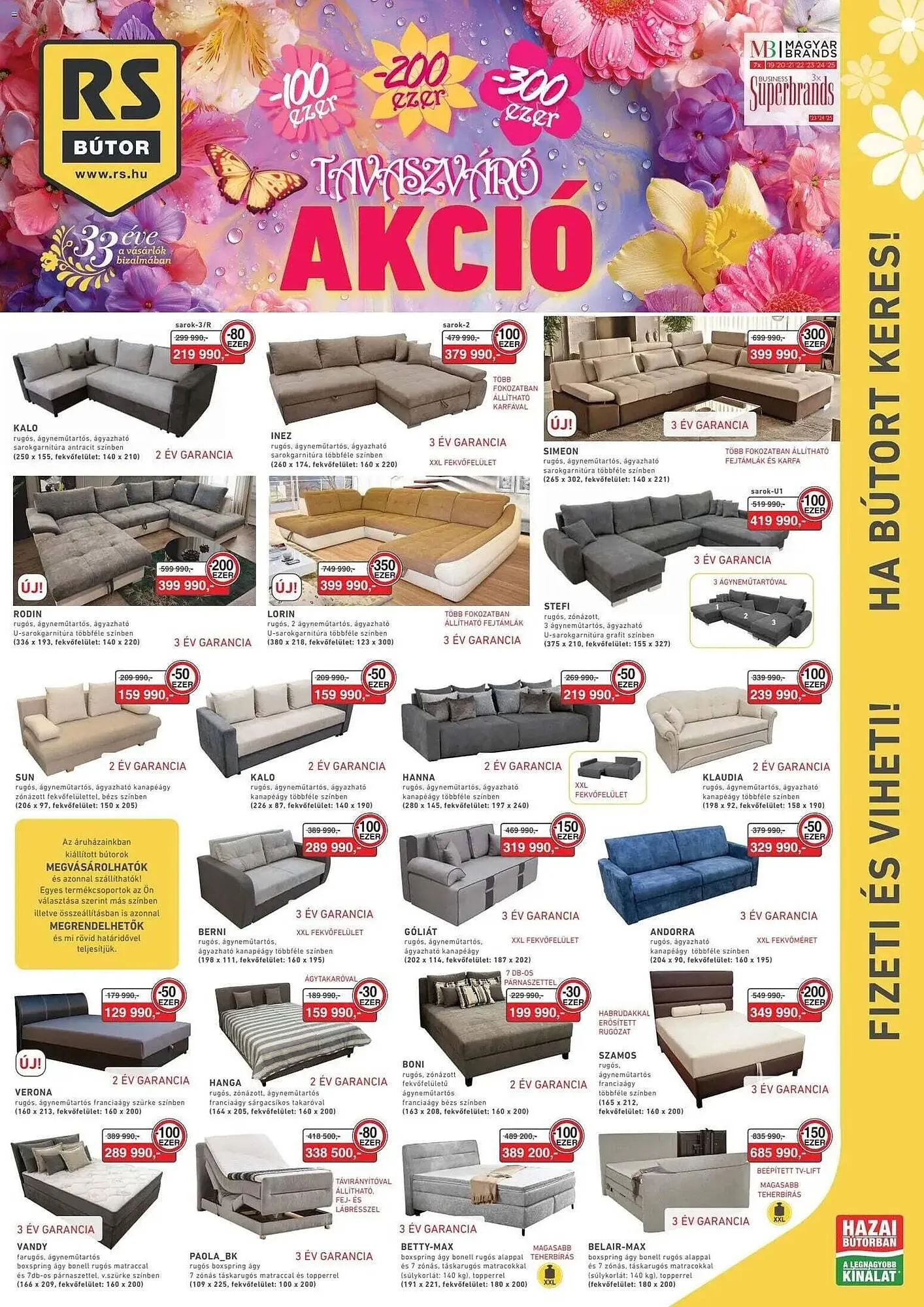 Katalógus RS Bútor katalógus február 27.-tól március 31.-ig 2026. - Oldal 1