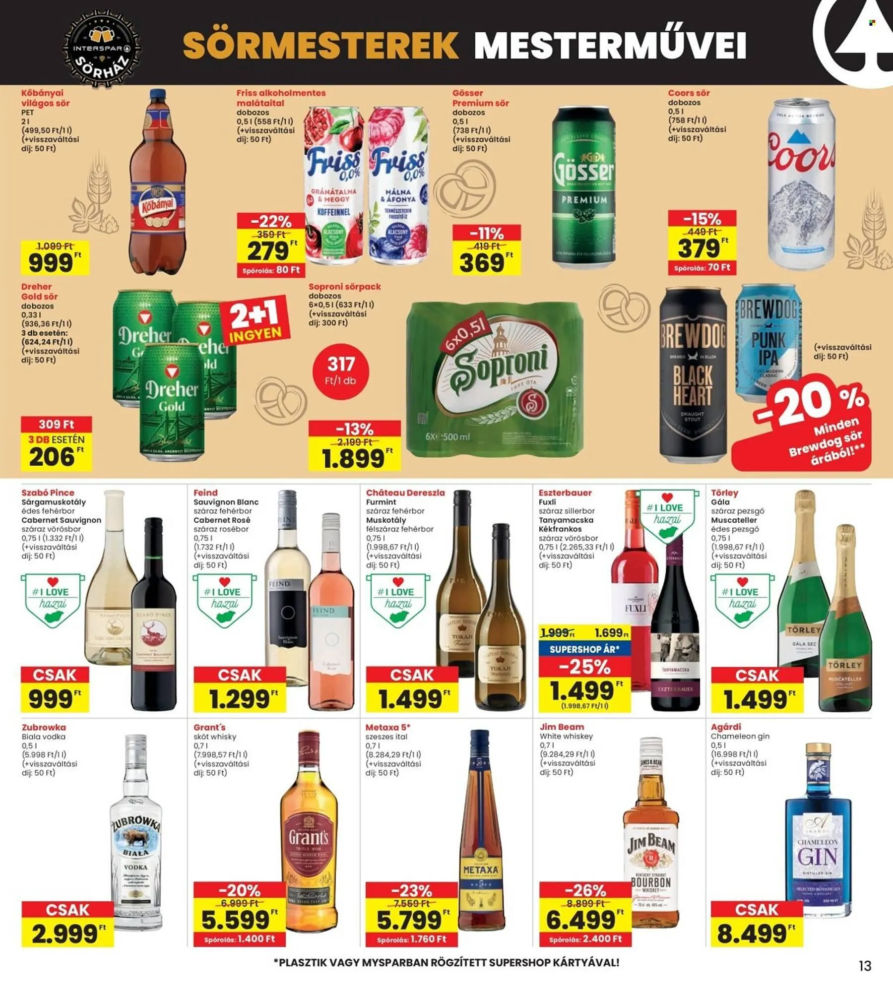 Katalógus Interspar akciós újság október 9.-tól október 15.-ig 2025. - Oldal 13