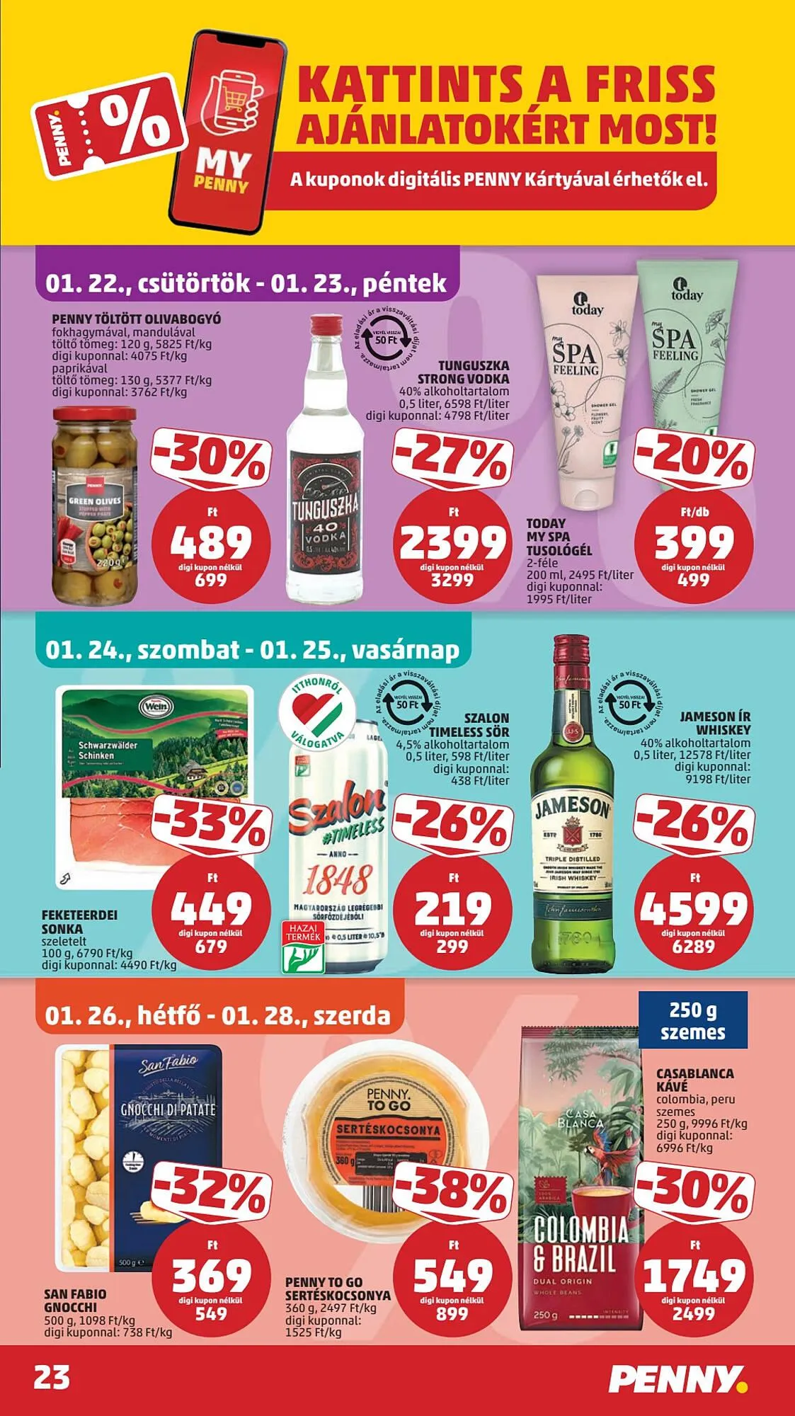 Katalógus PENNY akciós újság január 22.-tól január 28.-ig 2026. - Oldal 27