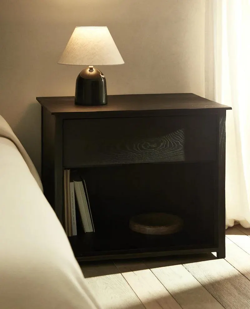 ASH BEDSIDE TABLE