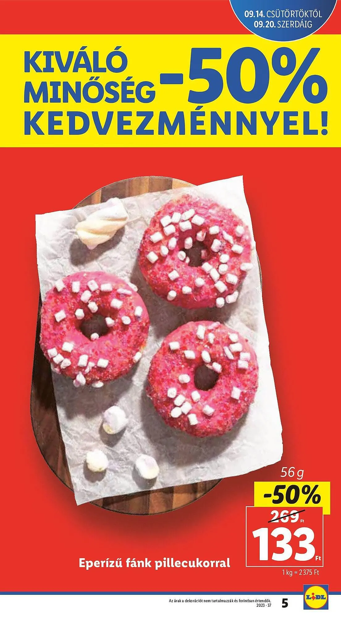 Katalógus Lidl akciós újság szeptember 14.-tól szeptember 20.-ig 2023. - Oldal 5