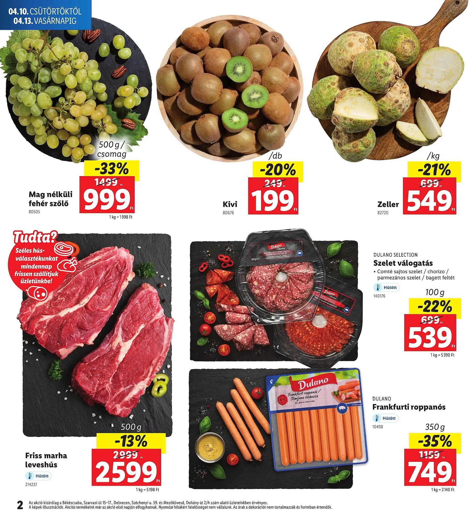 Katalógus Lidl akciós újság április 10.-tól április 13.-ig 2025. - Oldal 2