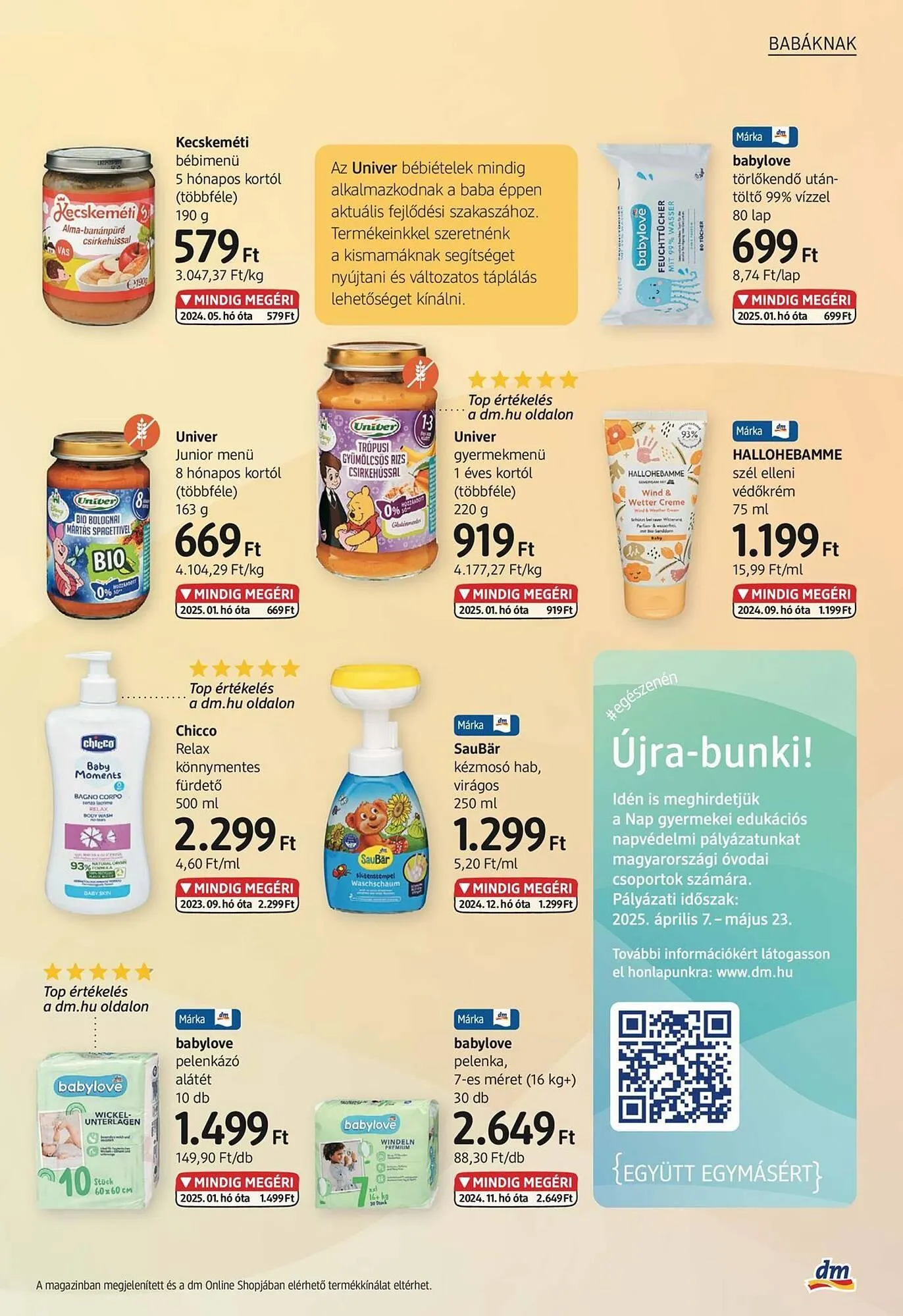 Katalógus DM akciós újság április 19.-tól május 3.-ig 2025. - Oldal 21