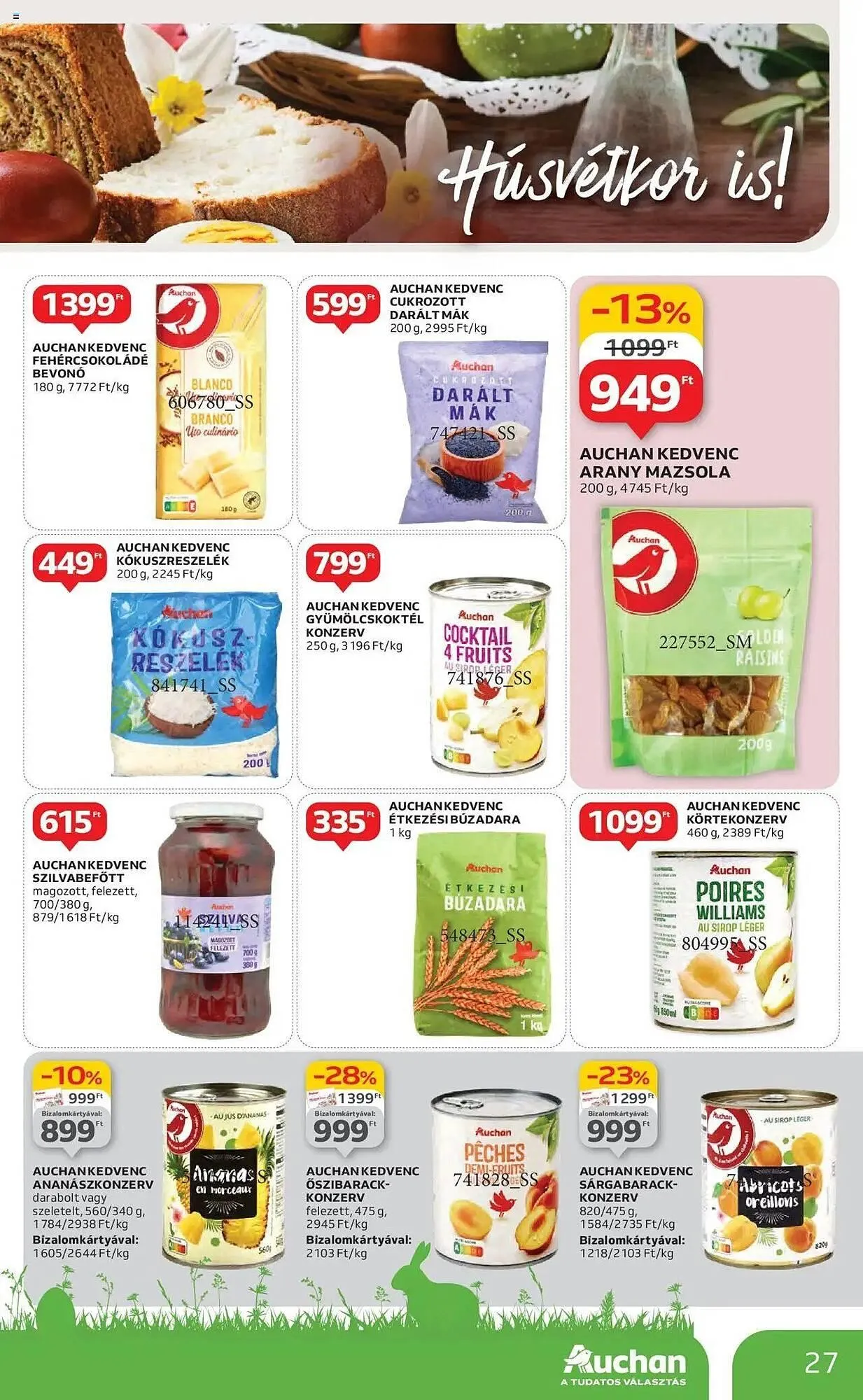 Katalógus Auchan akciós újság április 3.-tól április 9.-ig 2025. - Oldal 27