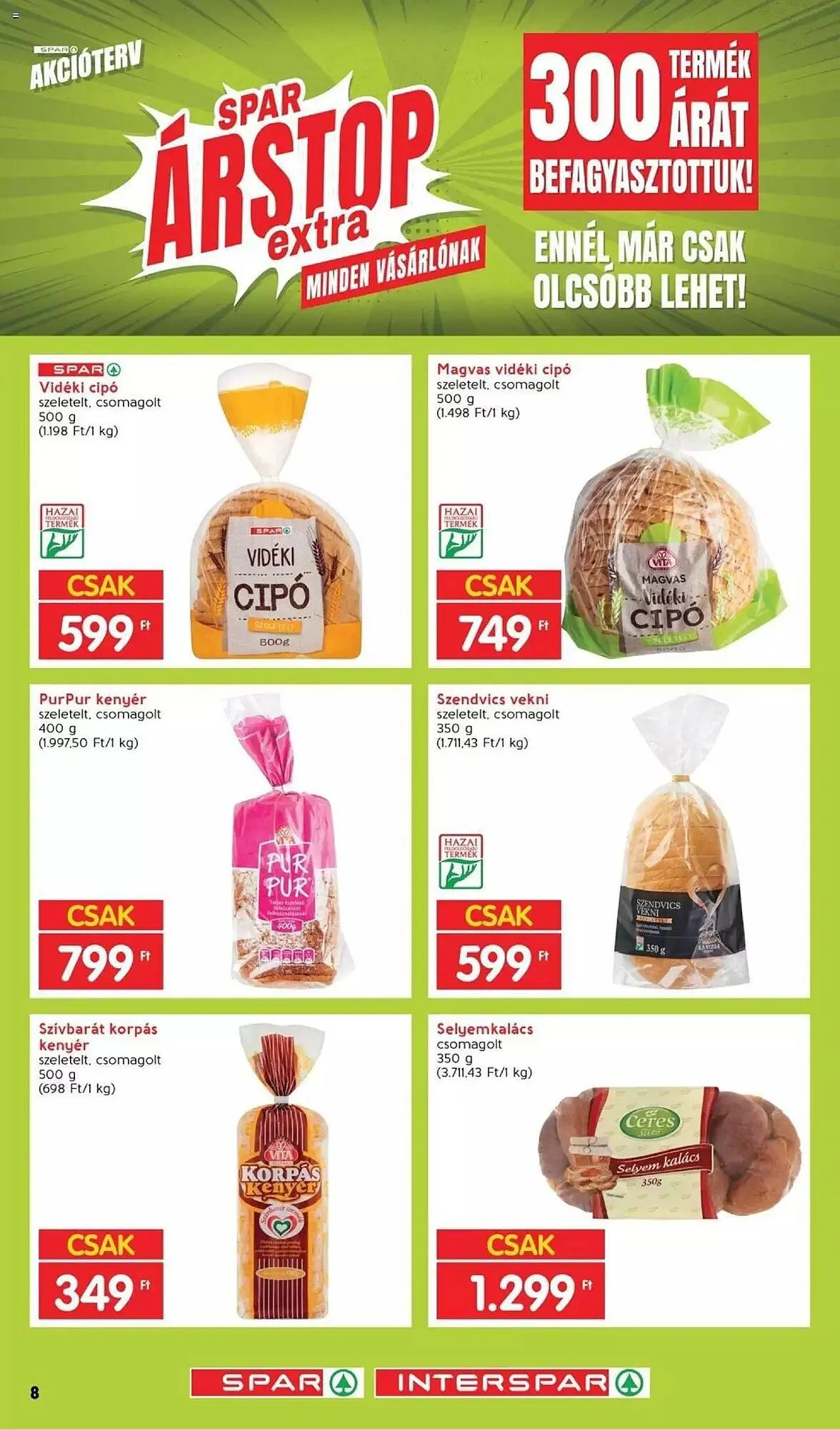 Katalógus Interspar akciós újság augusztus 1.-tól szeptember 30.-ig 2023. - Oldal 8