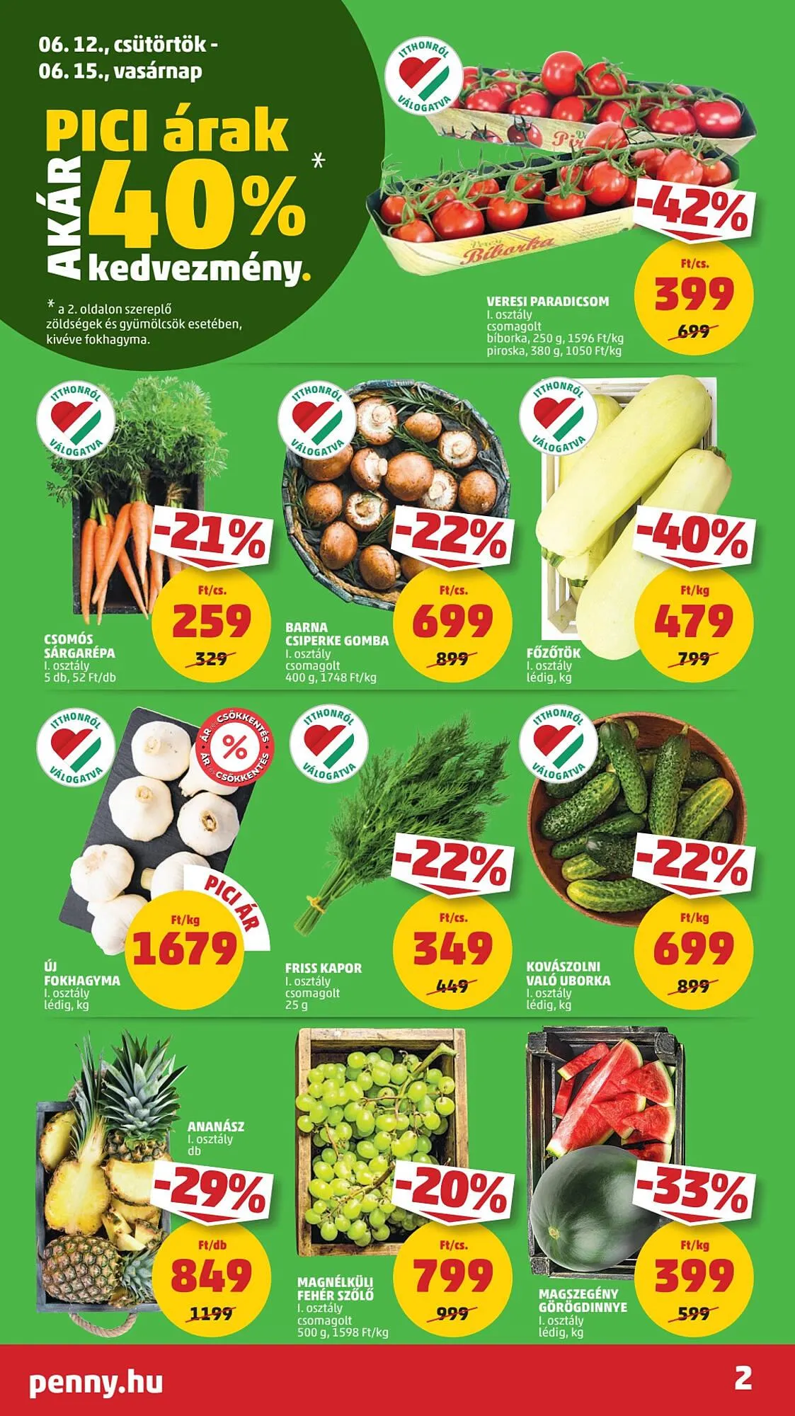 Katalógus PENNY akciós újság június 12.-tól június 18.-ig 2025. - Oldal 2