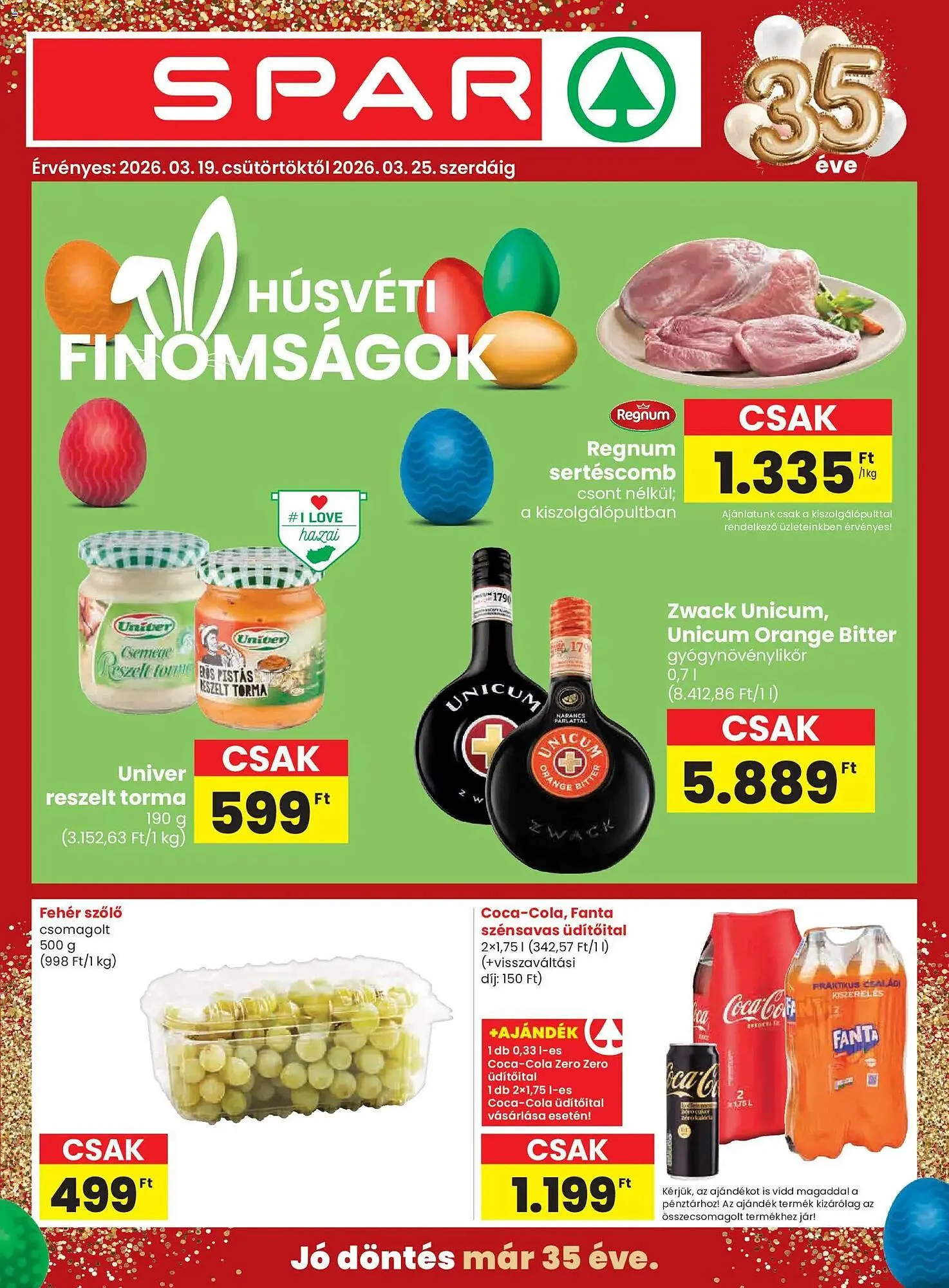 Spar akciós újság - 1