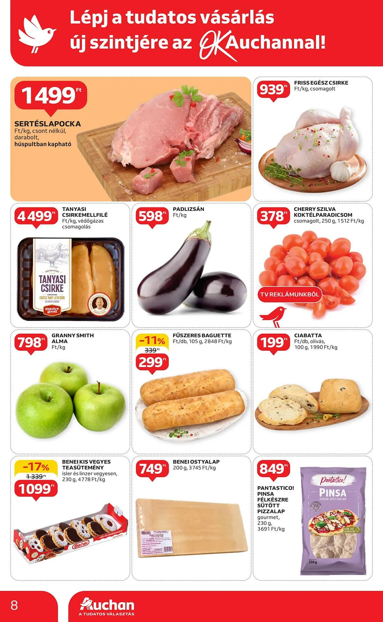 Katalógus Auchan akciós újság április 17.-tól április 24.-ig 2025. - Oldal 8