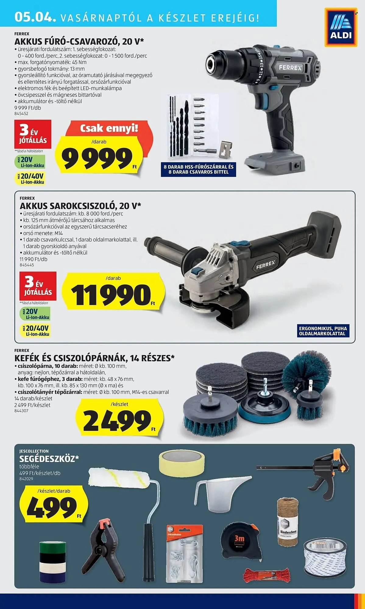 Katalógus ALDI akciós újság április 30.-tól május 14.-ig 2025. - Oldal 21