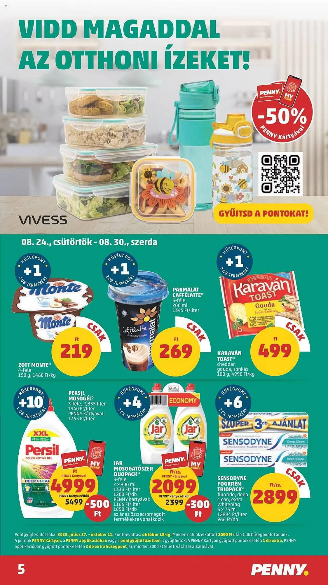 Katalógus PENNY akciós újság augusztus 24.-tól augusztus 30.-ig 2023. - Oldal 5