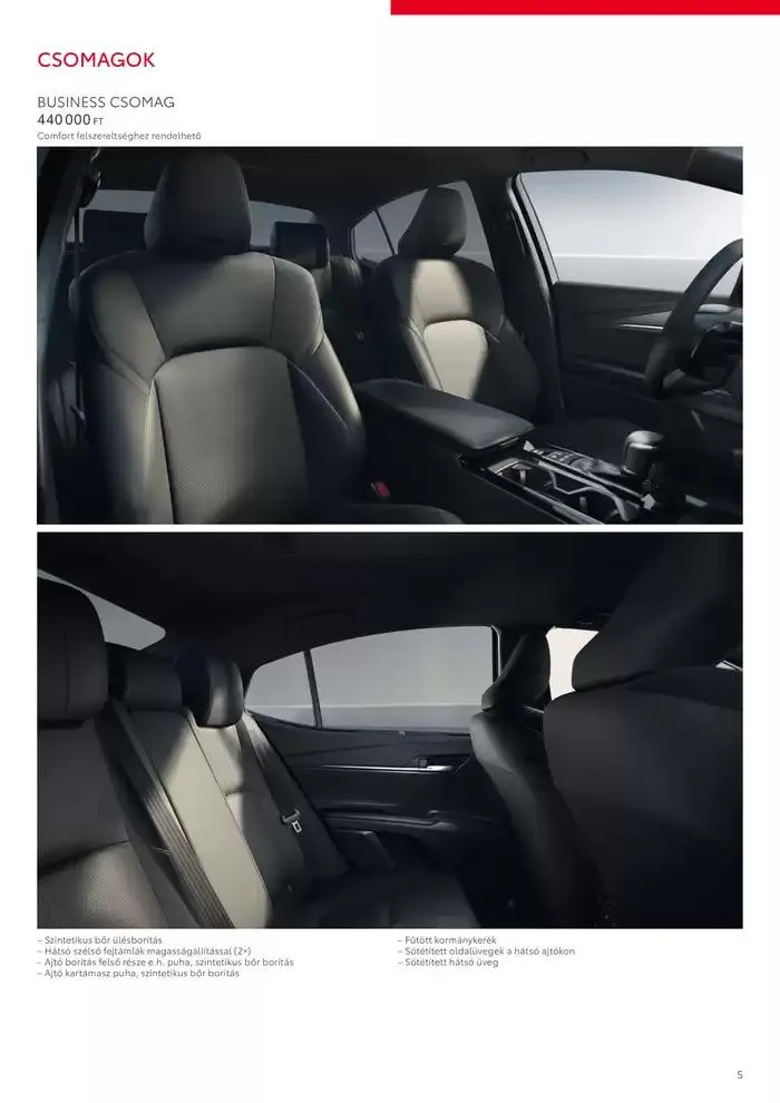 Katalógus Toyota Új Camry Hybrid október 2.-tól október 2.-ig 2025. - Oldal 5