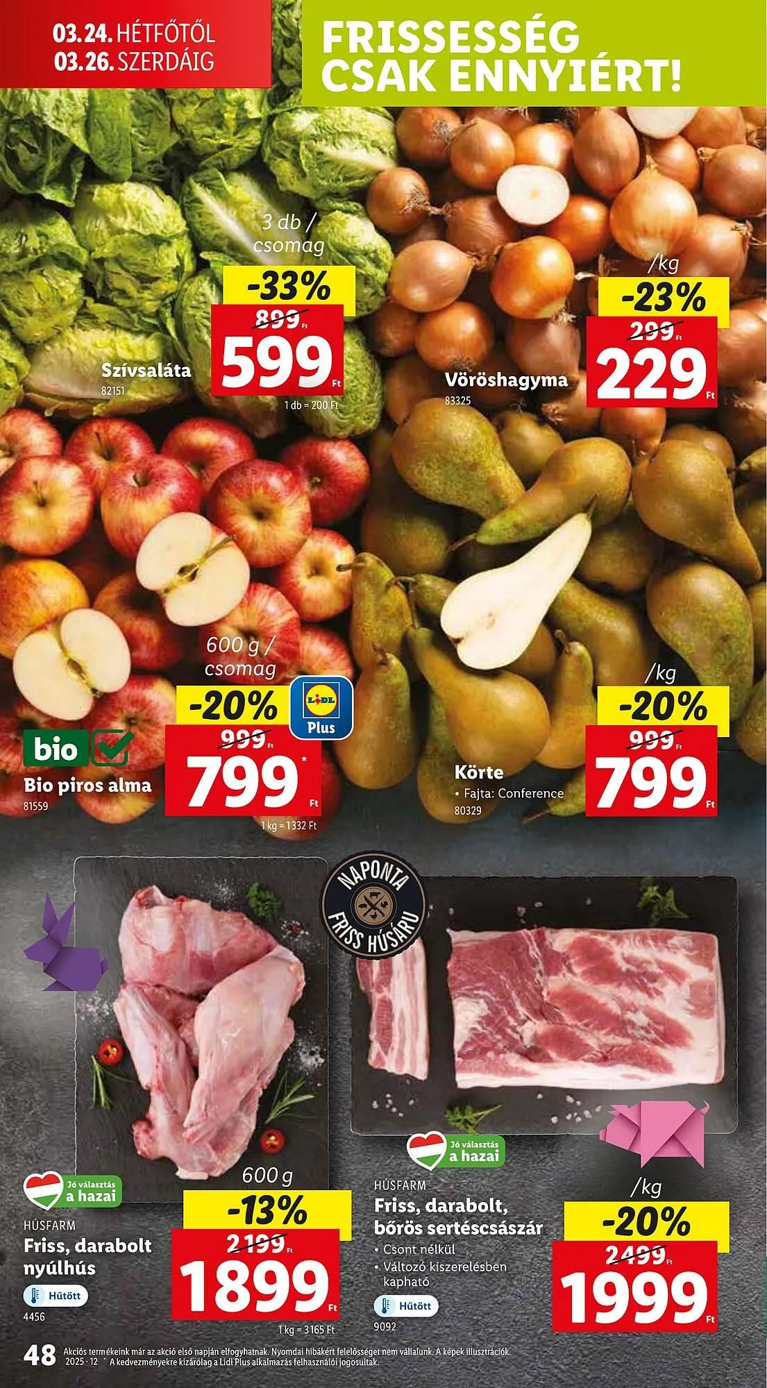 Katalógus Lidl akciós újság március 20.-tól március 26.-ig 2025. - Oldal 48