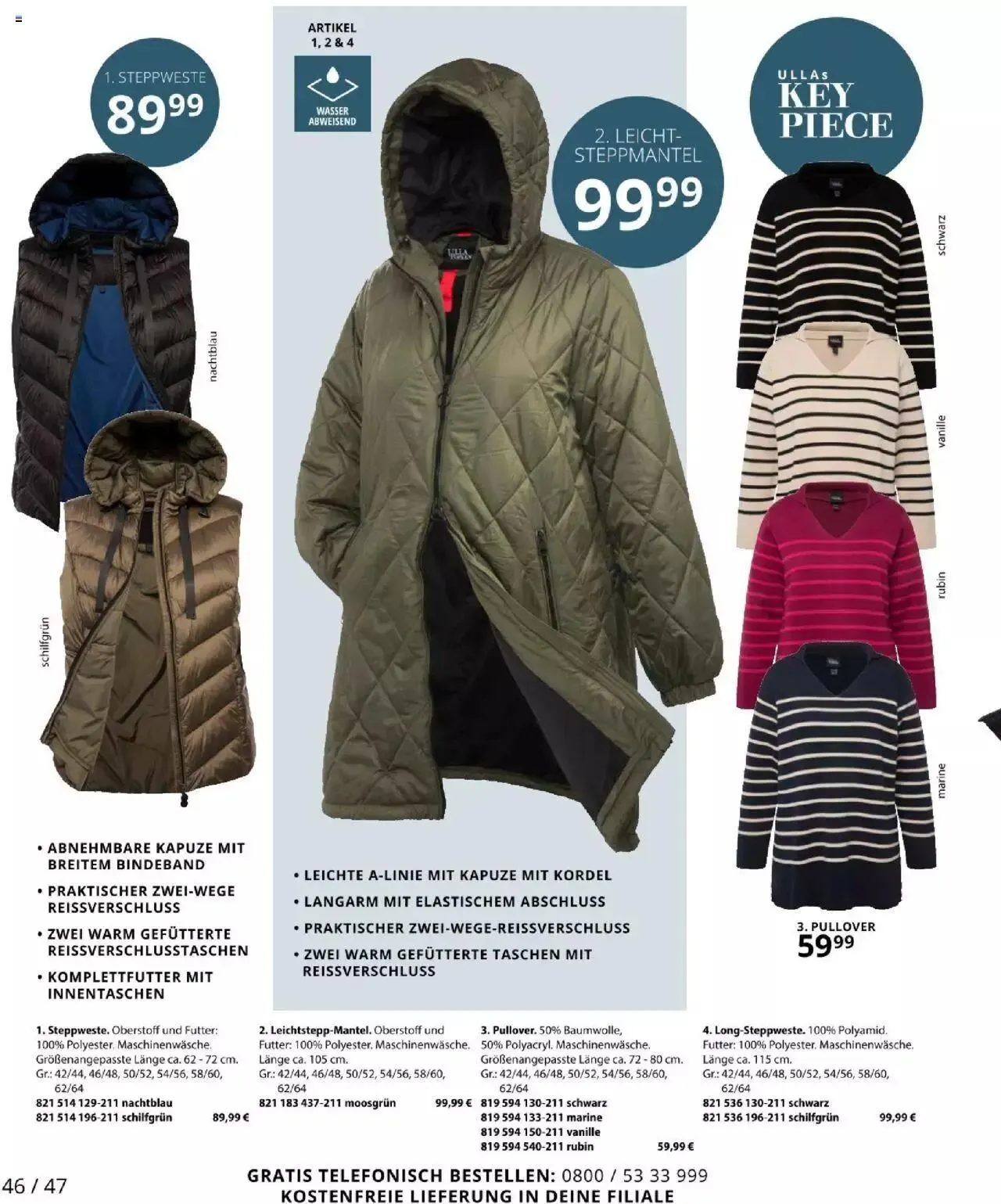 Katalógus Ulla Popken Akciós újság szeptember 1.-tól szeptember 30.-ig 2023. - Oldal 46