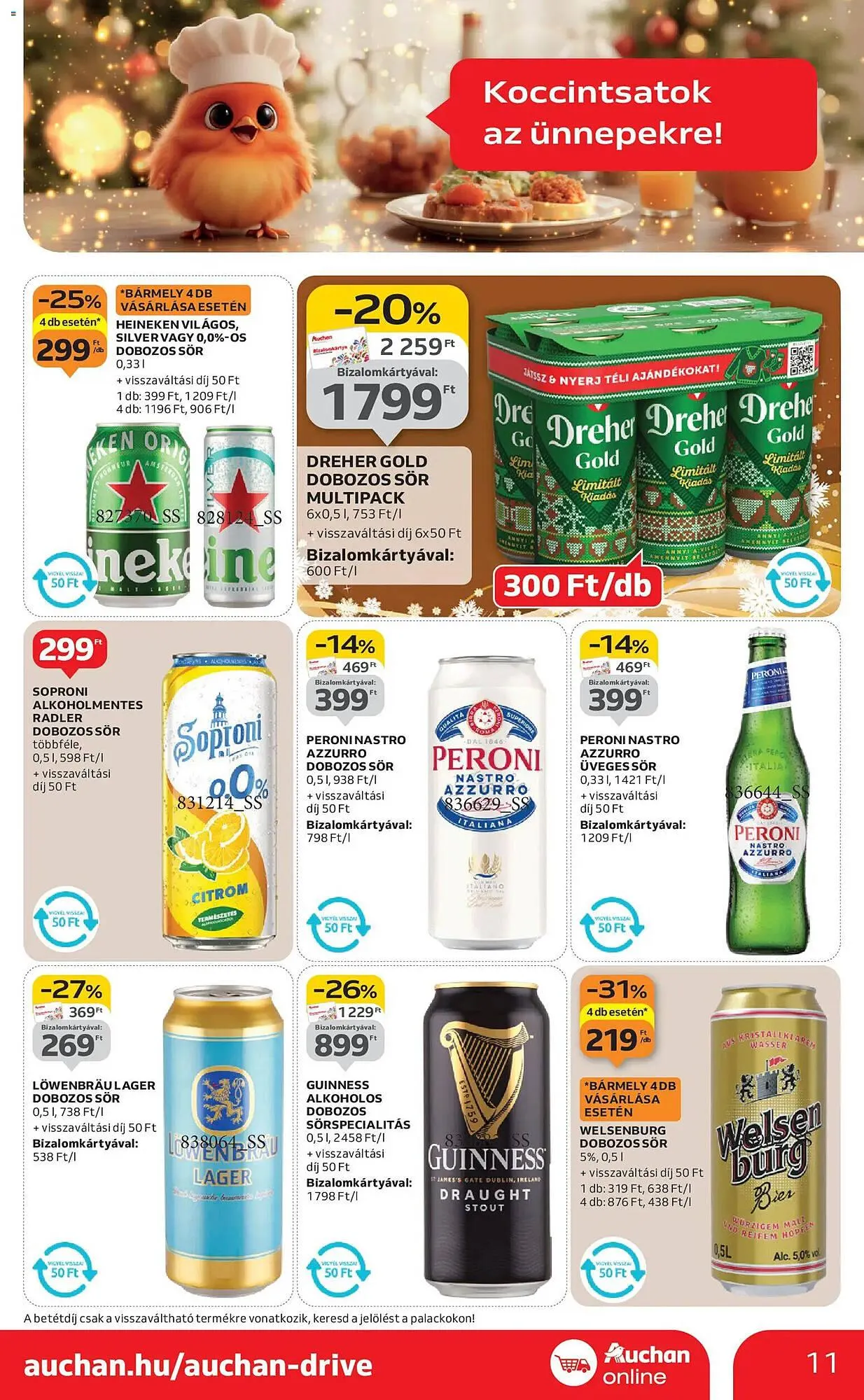 Katalógus Auchan akciós újság december 4.-tól december 10.-ig 2025. - Oldal 11